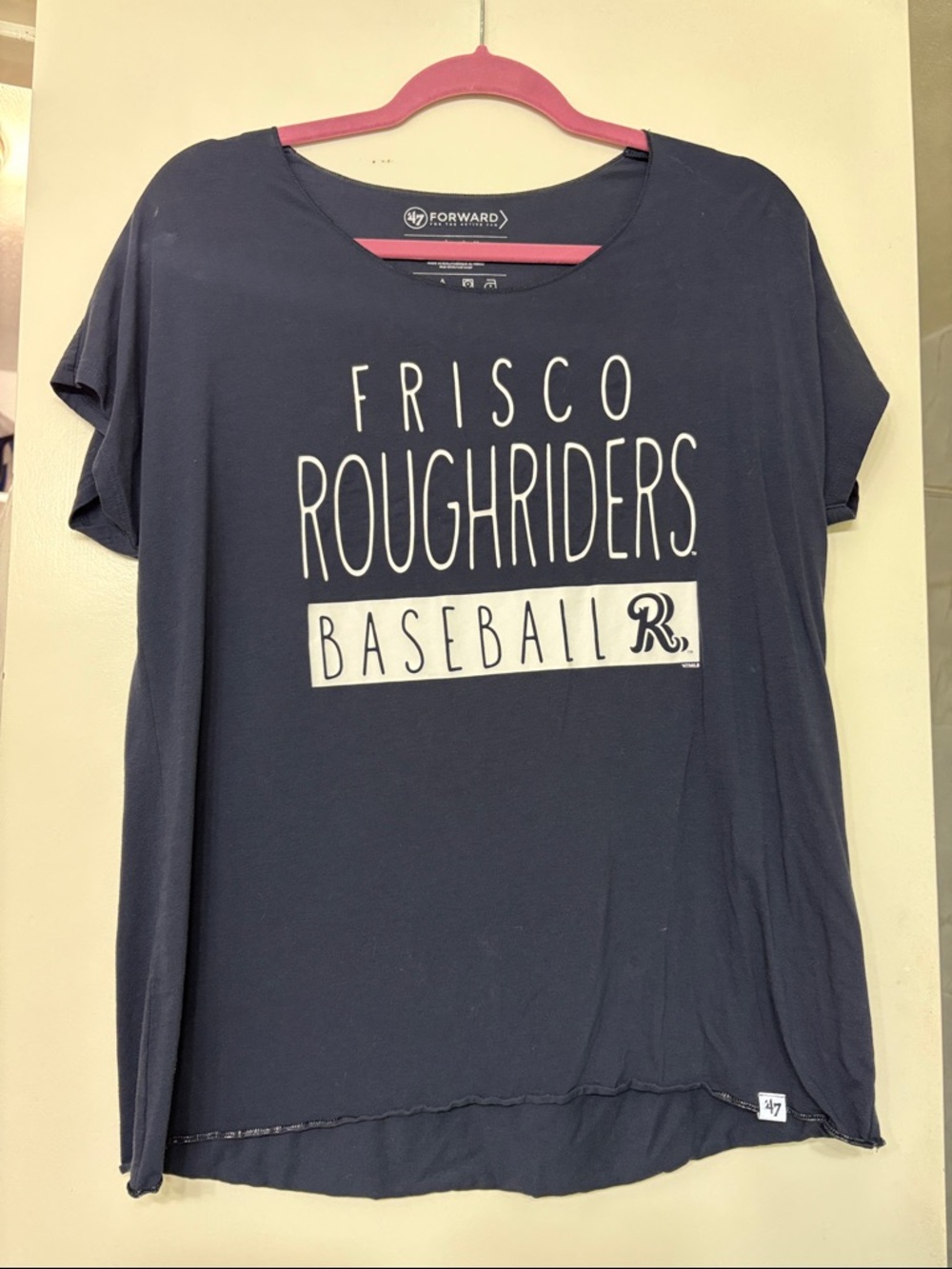 '47 Navy and White Frisco RoughRiders Graphic Tee